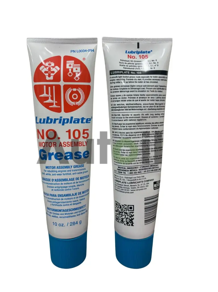 Grasa de Ensamblaje de Motores No. 105 de Lubriplate